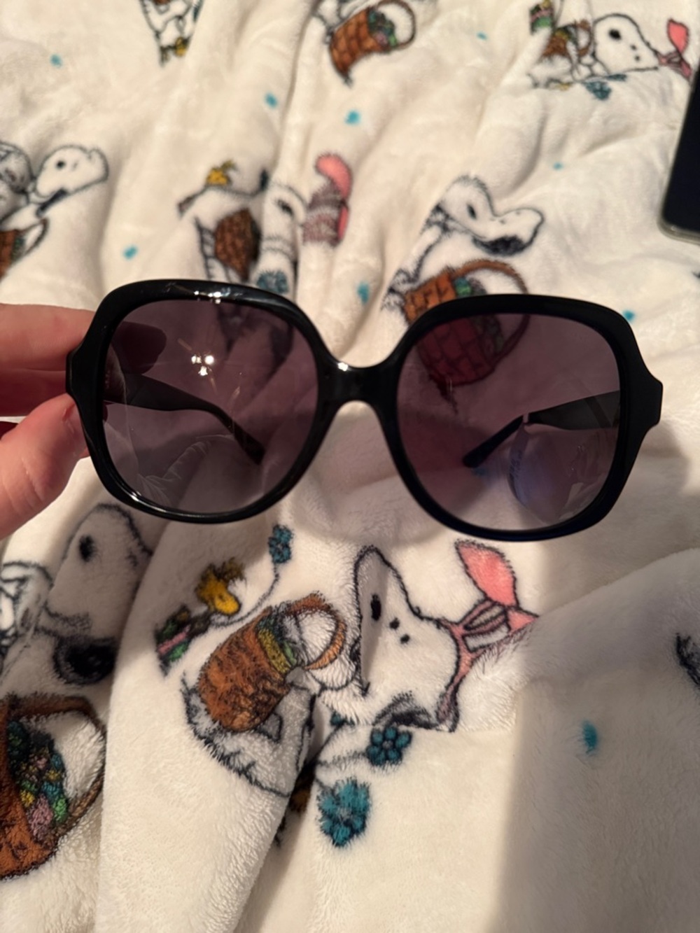Black Oversized Coach Women's Sunglasses - Classic UV Shades